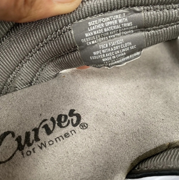 Curves for Women Shape Up Sandals Rockers Exercise Toning Shoes Women's Size 7M - Picture 7 of 11